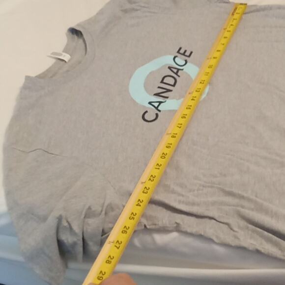 Canvas Candace Grey T-SHIRT 3X - Picture 5 of 6